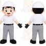 Chef Boy Mascot Costume