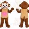 Brown Monkey Mascot Costume
