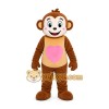 Brown Monkey Mascot Costume Brown Monkey Mascot Costume