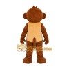 Brown Monkey Mascot Costume Brown Monkey Mascot Costume