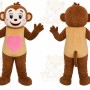 Brown Monkey Mascot Costume