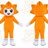 Orange Fox Mascot Costume