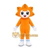 Orange Fox Mascot Costume Orange Fox Mascot Costume