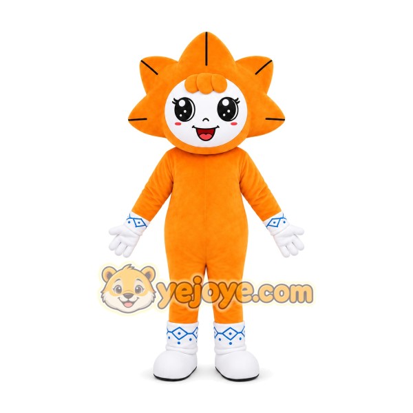 Orange Fox Mascot Costume