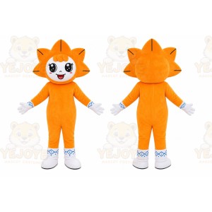 Orange Fox Mascot Costume