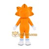 Orange Fox Mascot Costume Orange Fox Mascot Costume