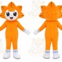 Orange Fox Mascot Costume