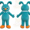 Blue Mouse Mascot Costume