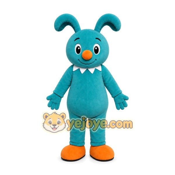 Blue Mouse Mascot Costume Blue Mouse Mascot Costume
