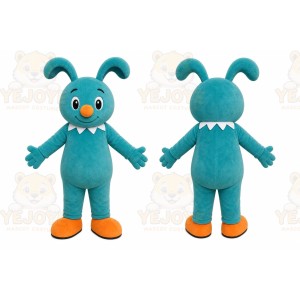 Blue Mouse Mascot Costume