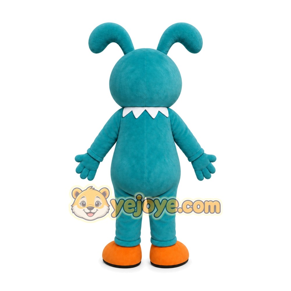 Blue Mouse Mascot Costume Blue Mouse Mascot Costume