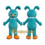 Blue Mouse Mascot Costume