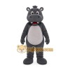 Gray Hippo Mascot Costume Gray Hippo Mascot Costume