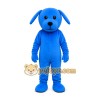 Blue Puppy Mascot Costume