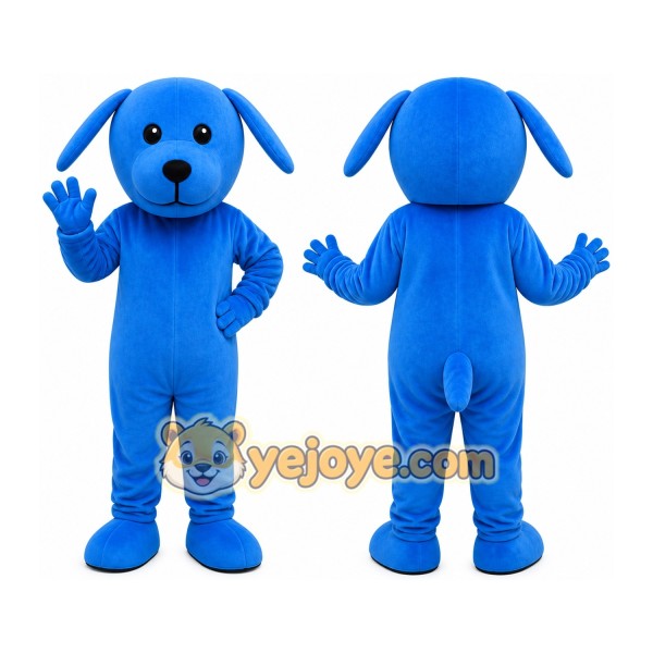 Blue Puppy Mascot Costume