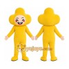 Yellow Bunny Mascot Costume