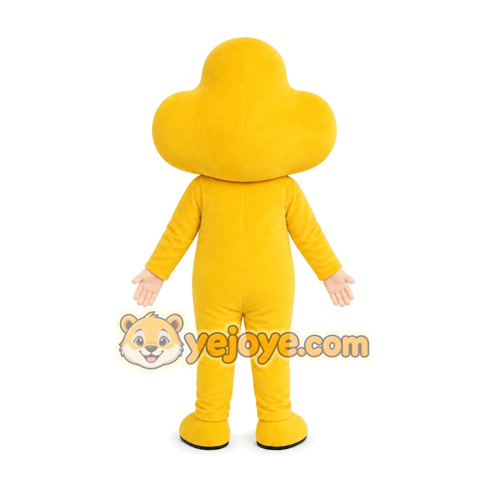 Yellow Bunny Mascot Costume Yellow Bunny Mascot Costume