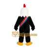 Black Rooster Mascot Costume Black Rooster Mascot Costume