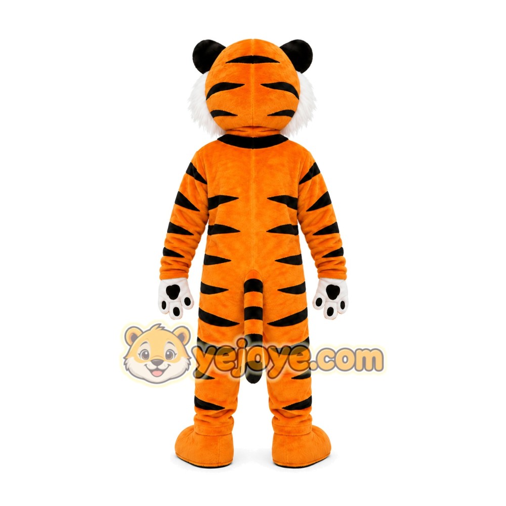 Orange Tiger Mascot Costume Orange Tiger Mascot Costume