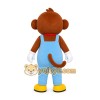 Monkey Overalls Mascot Costume Monkey Overalls Mascot Costume