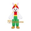 Rabbit Rainbow Outfit Mascot Costume Rabbit Rainbow Outfit Mascot Costume