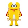 Yellow Character Cape Mascot Costume