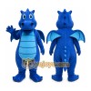 Blue Dragon Mascot Costume Blue Dragon Mascot Costume