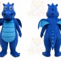 Blue Dragon Mascot Costume