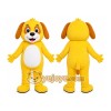 Yellow Puppy Mascot Costume