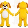 Yellow Puppy Mascot Costume