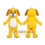 Yellow Puppy Mascot Costume