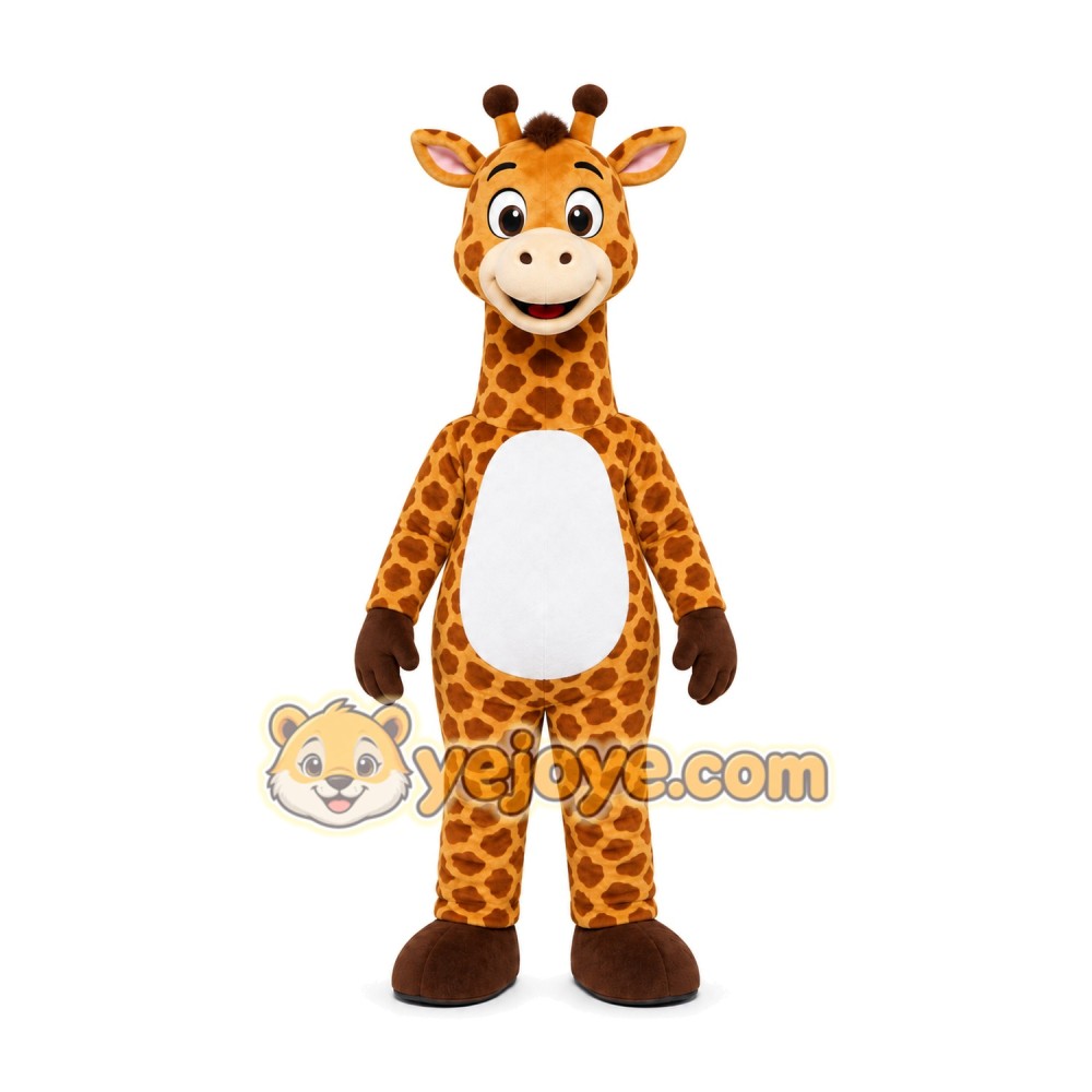 Giraffe Animal Mascot Costume Giraffe Animal Mascot Costume