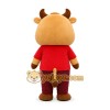 Brown Cow Mascot Costume Brown Cow Mascot Costume