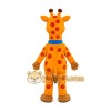 Orange Giraffe Mascot Costume