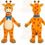 Orange Giraffe Mascot Costume