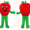Red Apple Mascot Costume