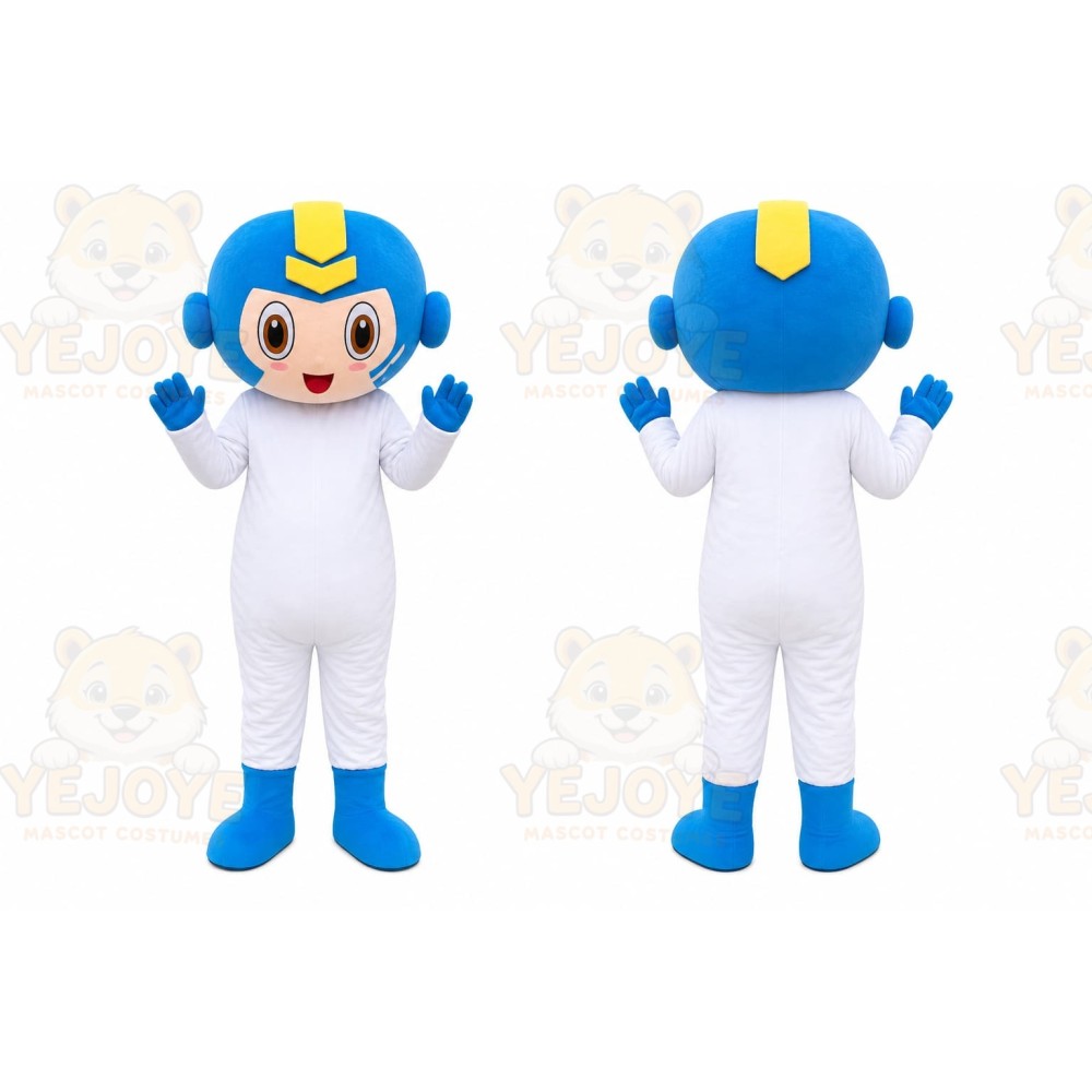 Blue Sailor Boy Mascot Costume
