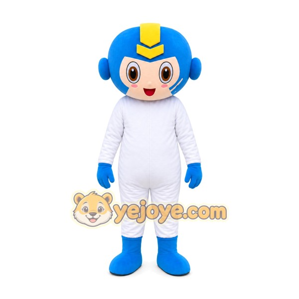 Blue Sailor Boy Mascot Costume