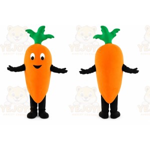 Orange Carrot Mascot Costume