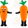 Orange Carrot Mascot Costume