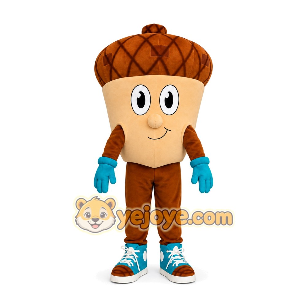 Acorn Character Mascot Costume Acorn Character Mascot Costume