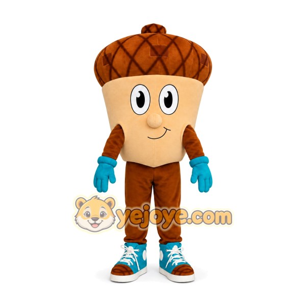 Acorn Character Mascot Costume Acorn Character Mascot Costume