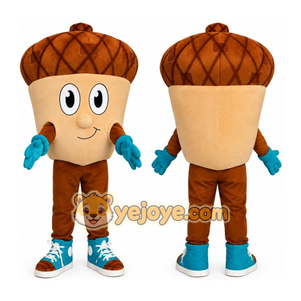 Acorn Character Mascot Costume