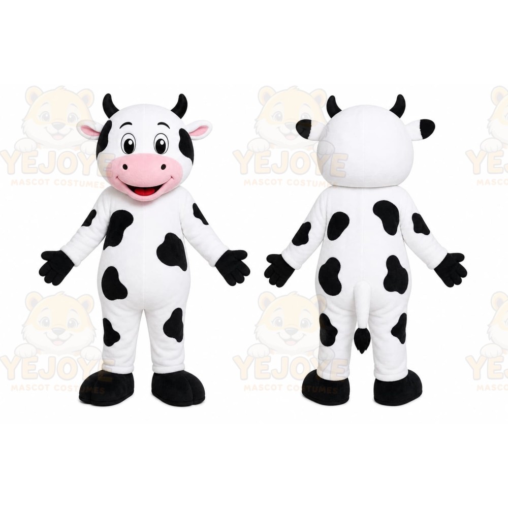 Spotted Cow Mascot Costume