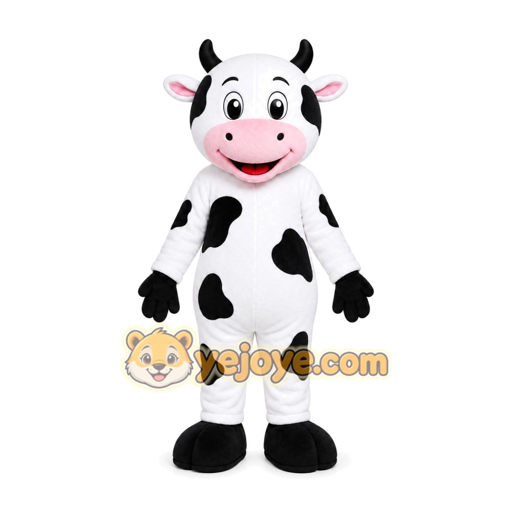 Spotted Cow Mascot Costume