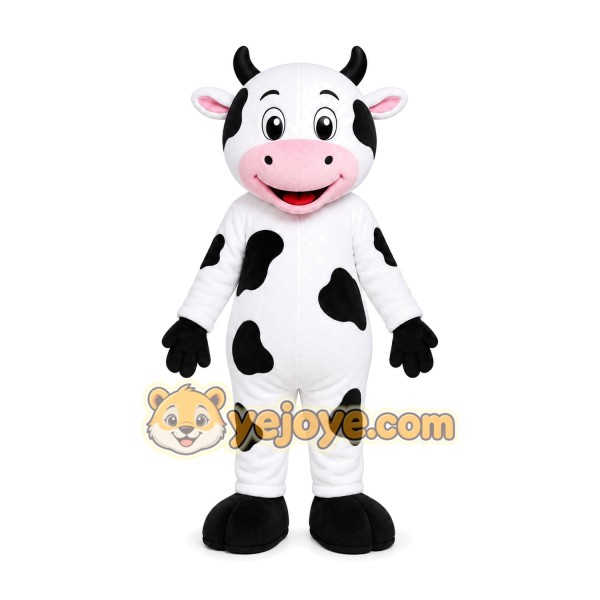 Spotted Cow Mascot Costume Spotted Cow Mascot Costume