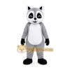 Gray Raccoon Mascot Costume Gray Raccoon Mascot Costume