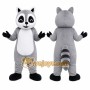 Gray Raccoon Mascot Costume