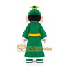 Green Robe Man Mascot Costume Green Robe Man Mascot Costume