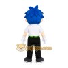 Blue Hair Boy Mascot Costume Blue Hair Boy Mascot Costume